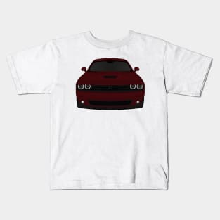 Challenger Dark-Red Kids T-Shirt